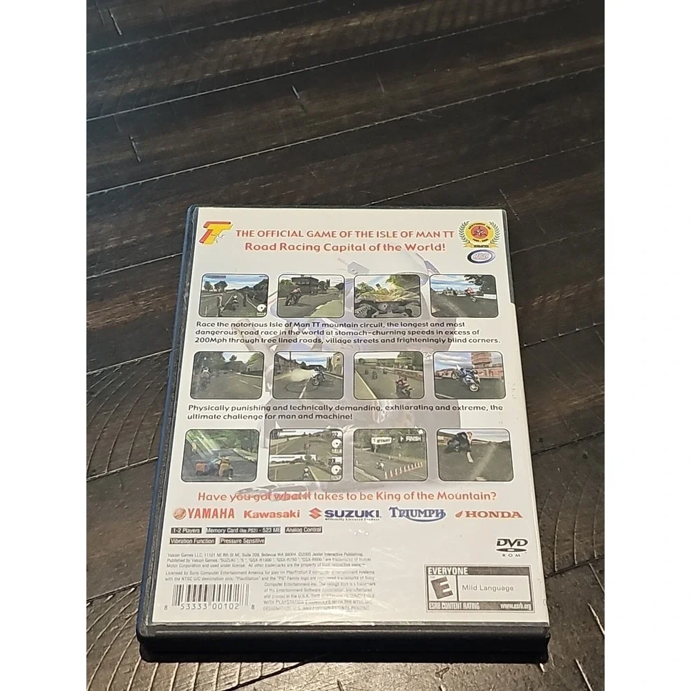 Suzuki TT‎ Superbikes: Real Road Racing PS2 Sony PlayStation 2 CIB Isle of Man